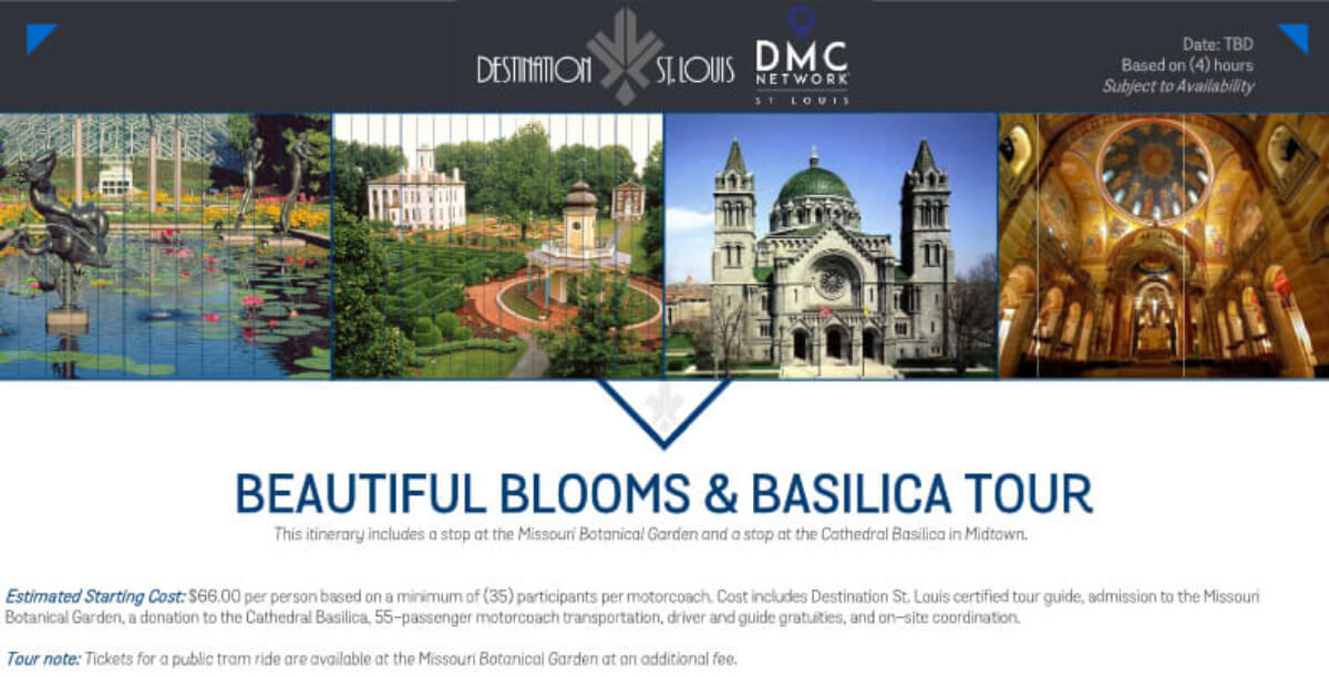Destination STL - Beautiful Blooms & Basilica Tour